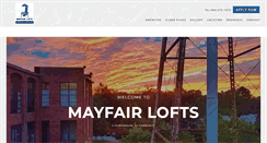 Desktop Screenshot of mayfairloft.com